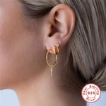 S925 Sterling Silver Earring/Pendant Component