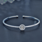 925 Sterling Silver Moissanite Bracelet