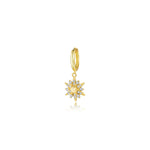 S925 Sterling Silver Earrings Set with Zirconia(A pair)