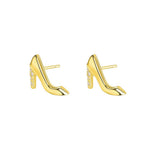S925 Sterling Silver Zircon Stud Earrings