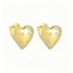S925 Sterling Silver Micro-set Zircon Stud Earrings