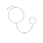 Non-fading S925 Silver Stackable Moissanite Bracelet