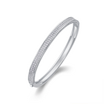 S925 Sterling Silver Moissanite Row Bracelet