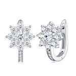 S925 Silver Moissanite Earrings – Sweet Style