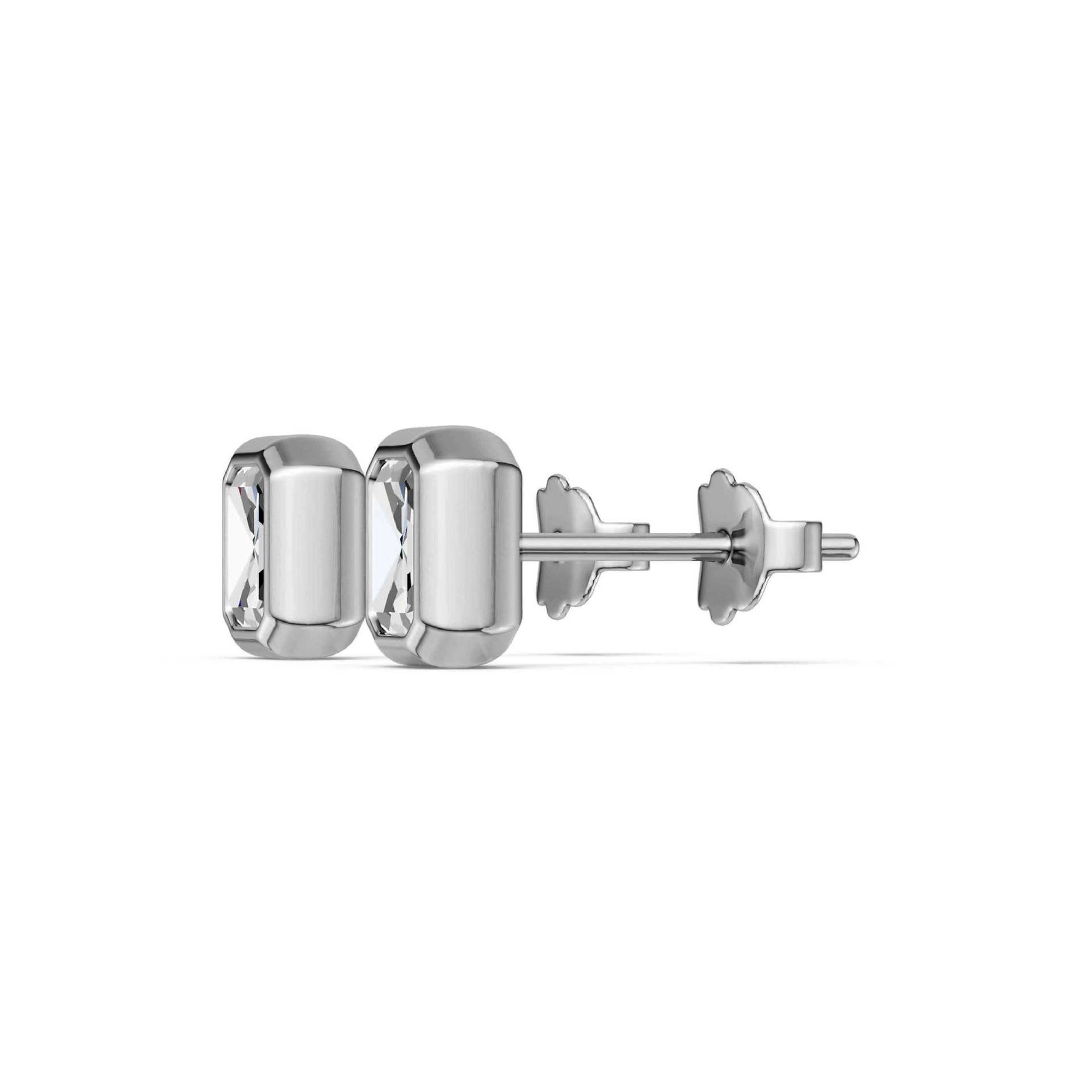 S925 Sterling Silver Moissanite Stud Earrings