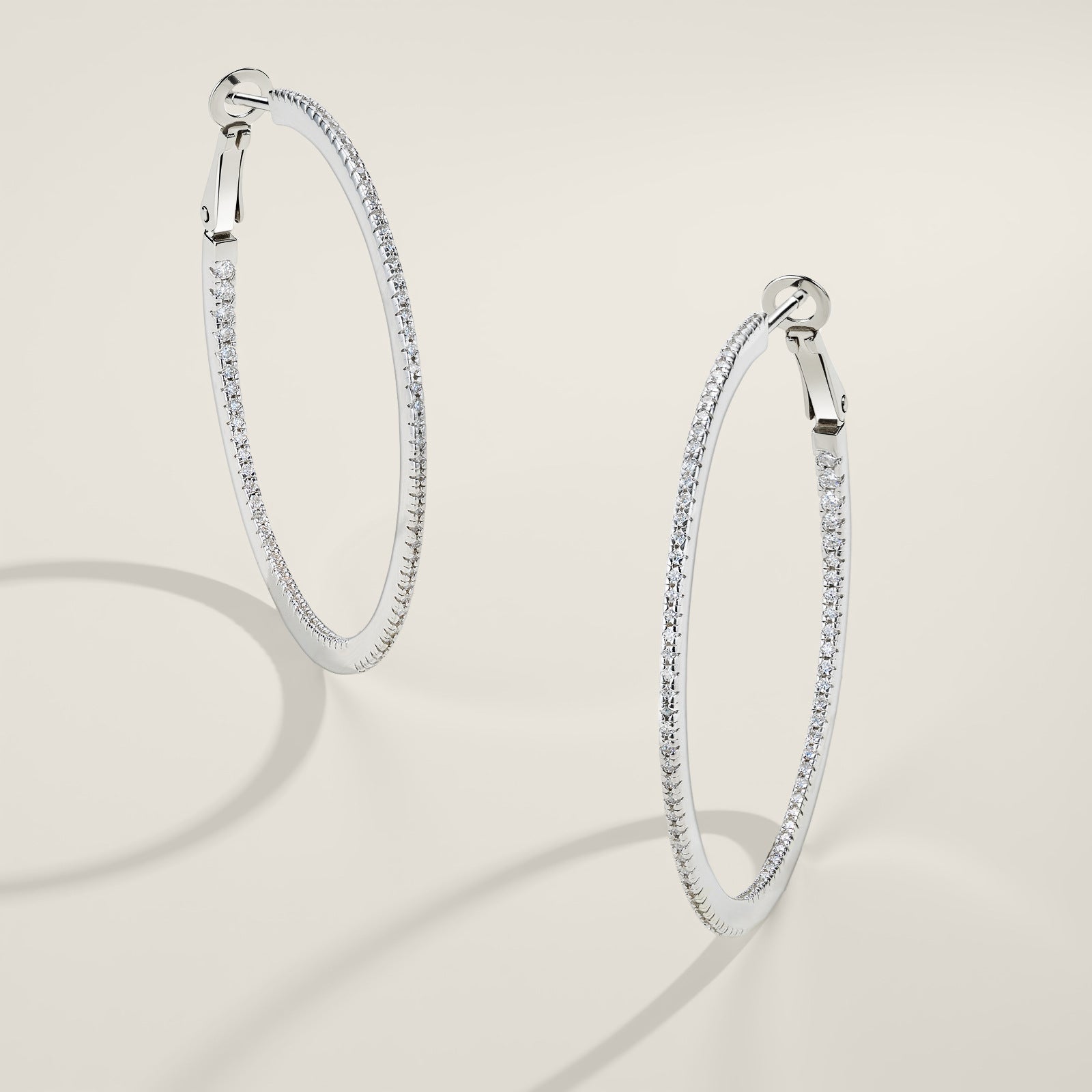 S925 Silver Statement Moissanite Earrings