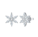 S925 Silver Moissanite Stud Earrings