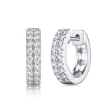 S925 Sterling Silver Moissanite Earrings