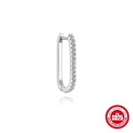 S925 Sterling Silver Moissanite Earrings