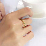S925 Sterling Silver Zircon Ring