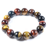 Natural Multi-colored Tiger's Eye Bracelet