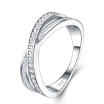 S925 Silver Moissanite Ring