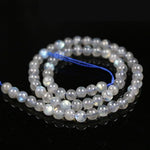 Grey Moonstone/Labradorite Round Bead (Straight-Drilled)