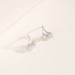 S925 Sterling Silver Minimalist Tulip Stud Earrings
