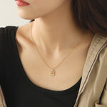 s925 Sterling Silver Zircon Flower Necklace