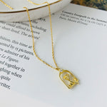 s925 Sterling Silver Zircon Flower Necklace