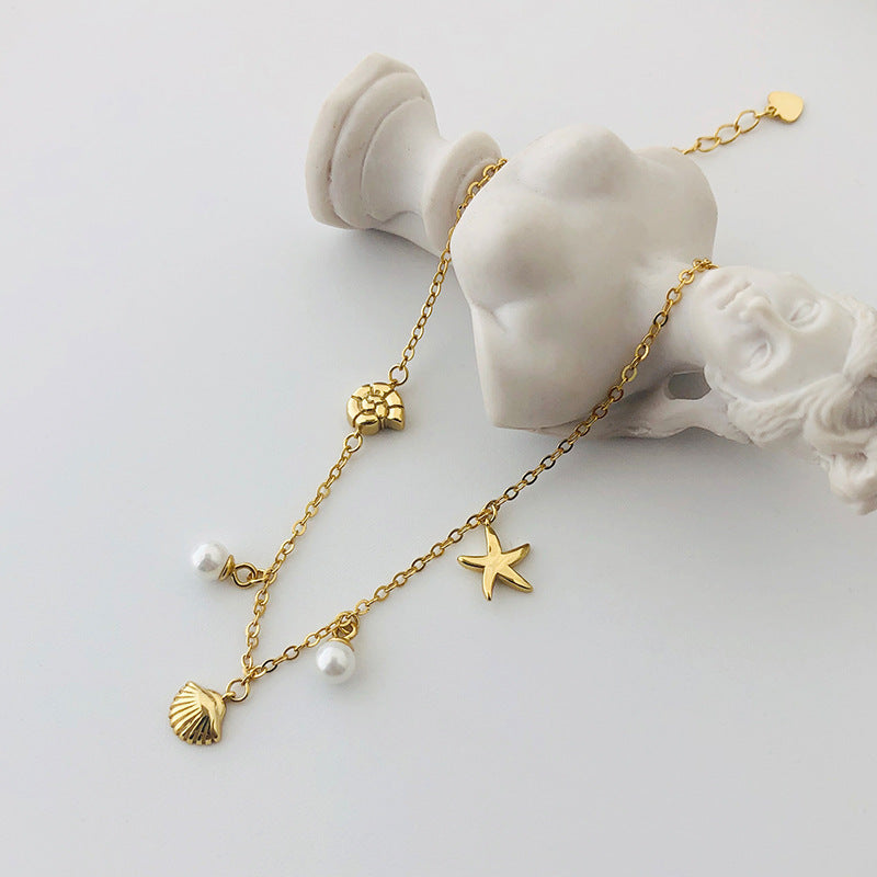S925 Sterling Silver Pearl Bracelet