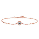 S925 Sterling Silver Moissanite "Sensing Bubbles" Bracelet