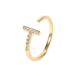 S925 Sterling Silver Micro-Pave Zircon Ring