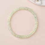 Natural Prehnite Crystal Bracelet