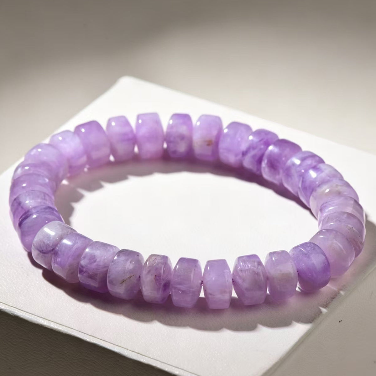 Natural Lavender Amethyst Bracelet
