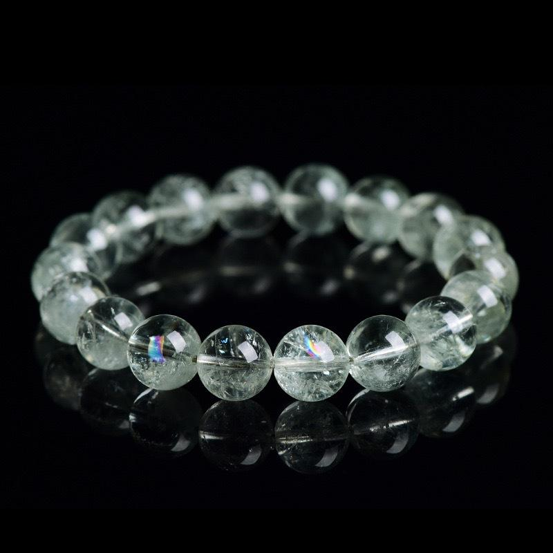 Natural Green Azeztulite Bracelet
