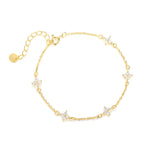 S925 Sterling Silver Micro-Pave Zircon Bracelet