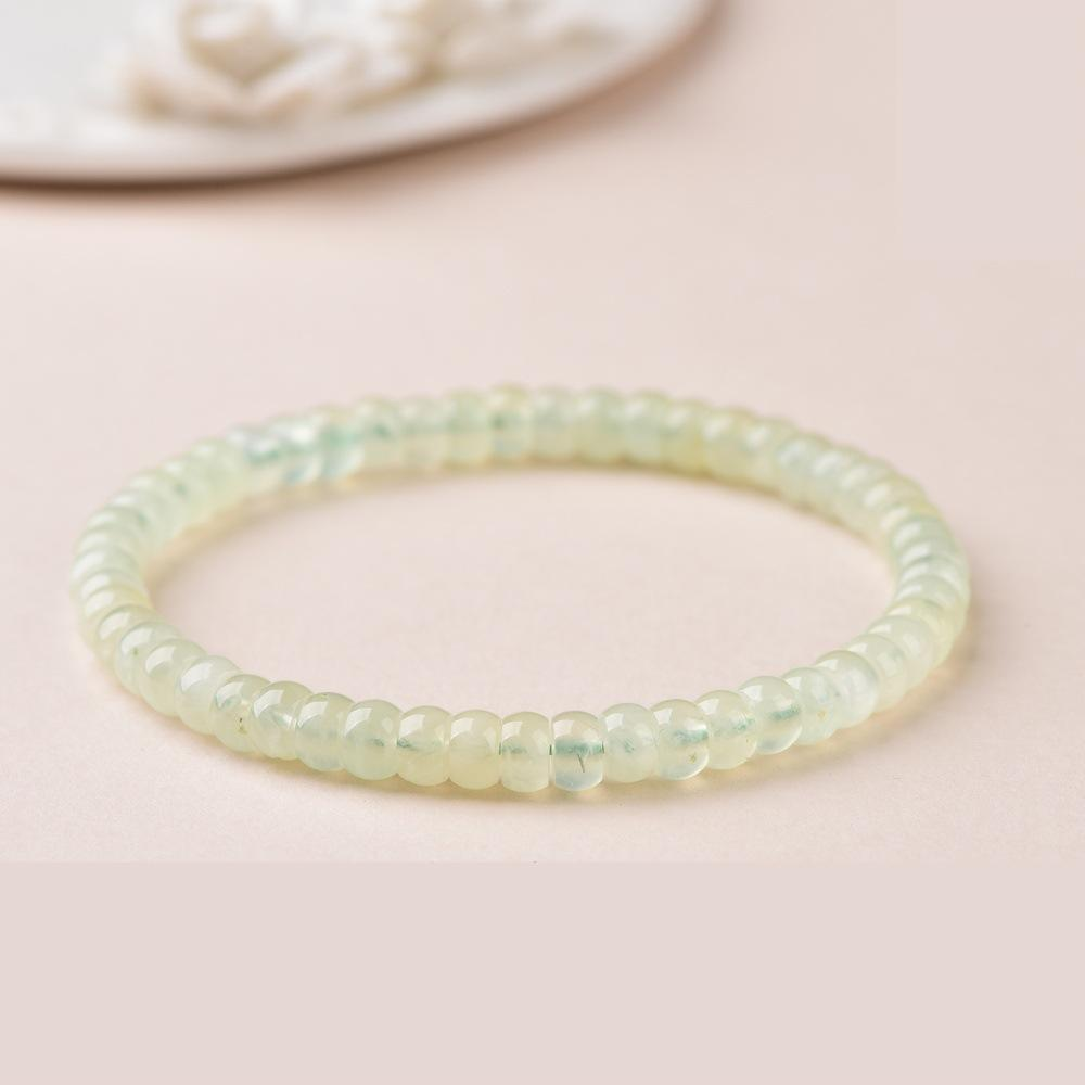 Natural Prehnite Crystal Bracelet