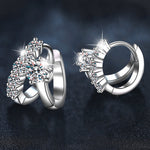 S925 Sterling Silver Moissanite Earrings