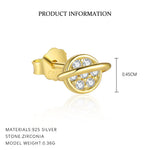 S925 Sterling Silver Ear Stud and Earring Set(Single unit)