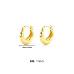 S925 Sterling Silver Hoop Earrings