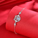 925 Sterling Silver Cute Cartoon Animal Moissanite Bracelet
