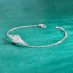S925 Sterling Silver "Angel's Tear" Moissanite Bracele