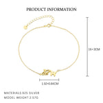 S925 Sterling Silver 26-Letter Bracelet