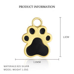 S925 Sterling Silver Epoxy Pendant