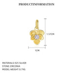 S925 Sterling Silver Pendant Set with Multi-colored Cubic Zirconia