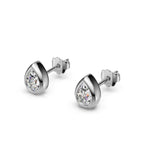 S925 Sterling Silver Moissanite Stud Earrings