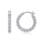 S925 Sterling Silver Moissanite Earrings