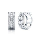 S925 Sterling Silver Moissanite Earrings