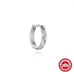 S925 Sterling Silver Moissanite Earrings