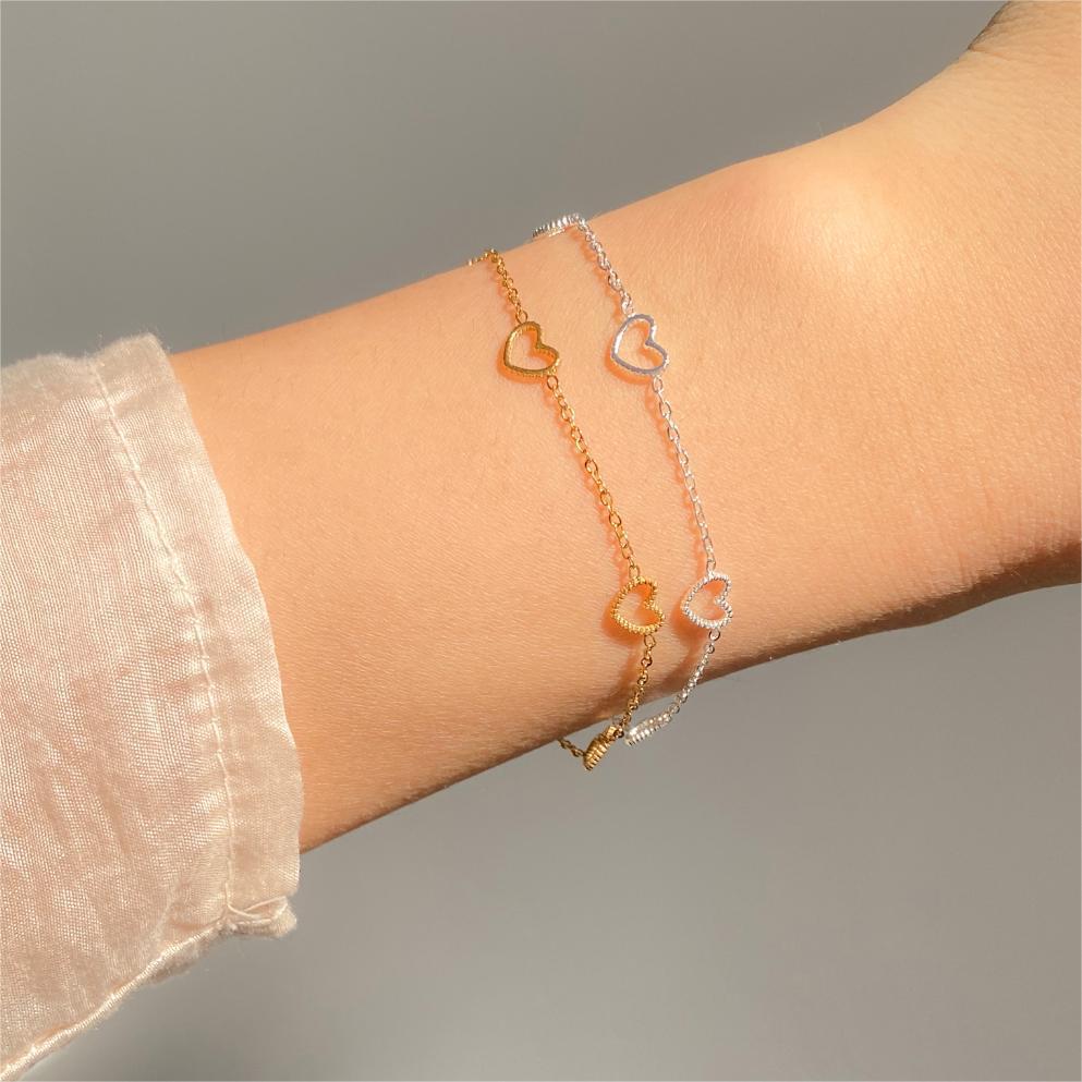 S925 silver  love bracelet