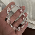 S925 Sterling Silver White Crystal Bracelet