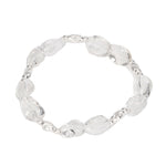 S925 Sterling Silver White Crystal Bracelet