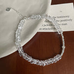 S925 Sterling Silver White Crystal Bracelet