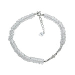 S925 Sterling Silver White Crystal Bracelet