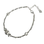 S925 Sterling Silver Cat's Eye Bracelet