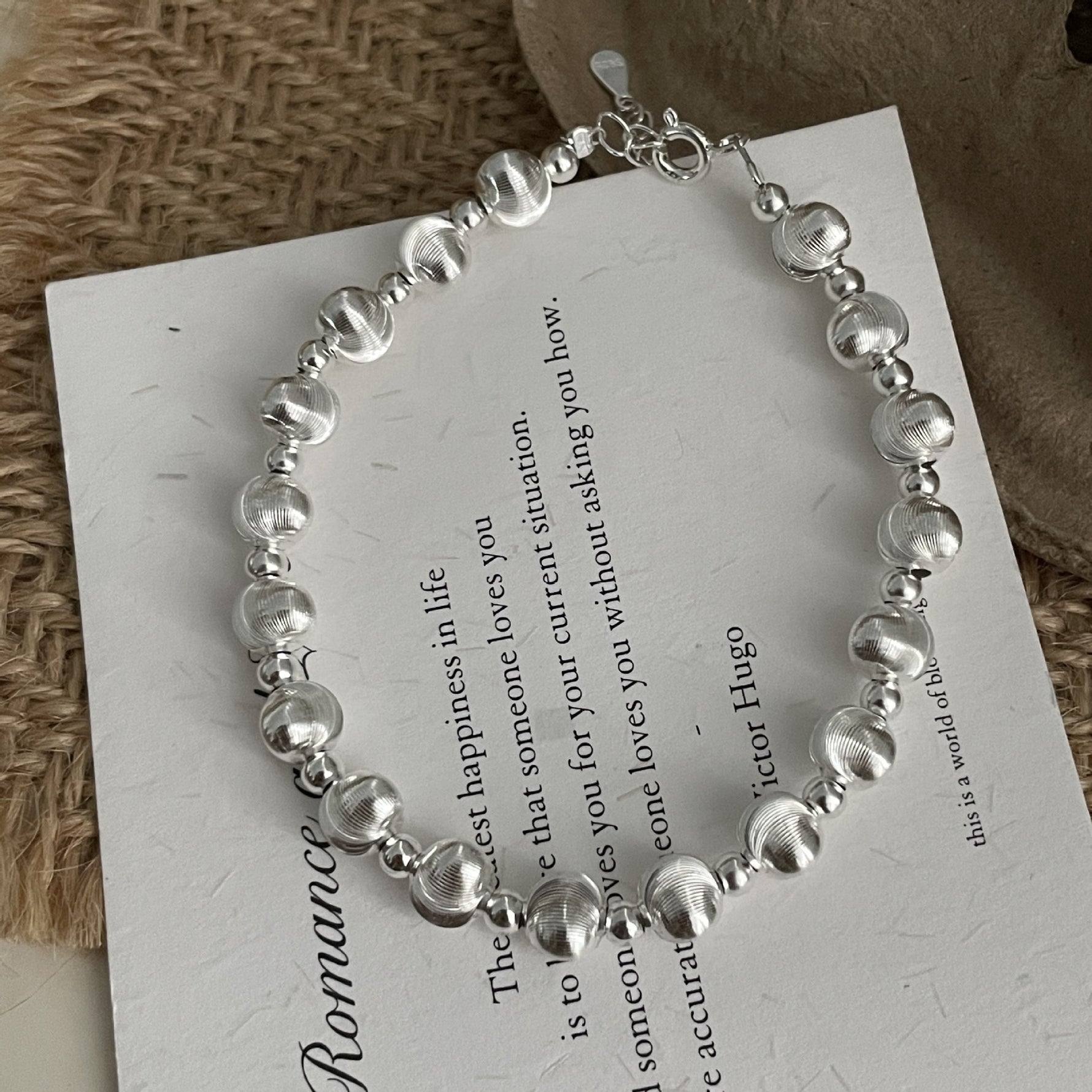 925 Sterling Silver Cat's Eye Bracelet