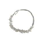 S925 Silver and White Crystal Bracelet