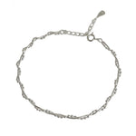 S925 Silver Beaded Wrap Bracelet