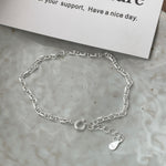 S925 Pig-Nose Link Combination Bracelet